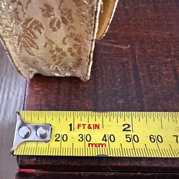 Antique Opera Glasses Gold & Mother-Of-Pearl, Embossed Satin Case Circa 1880-191 - Picture 12 of 16